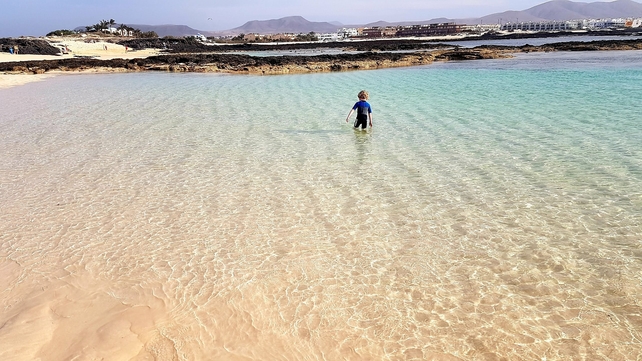 Calm water and safe for kids