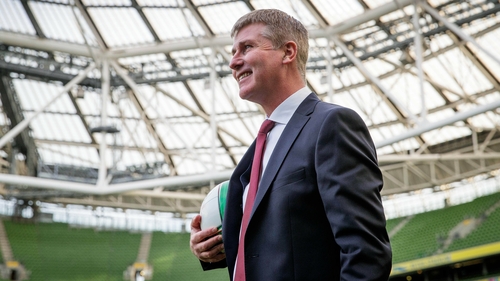 Stephen Kenny is in hospital in Sweden