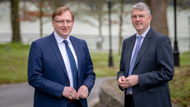 Jan Anker, CEO of Royal A-ware and Jim Bergin, CEO of Glanbia Ireland