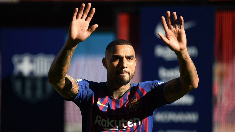Kevin-Prince Boateng is happy to bide his time at Barcelona