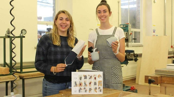 Olivia Holbrook from Blackrock, Co. Dublin and Rachel Ryan from Laytown Co. Meath