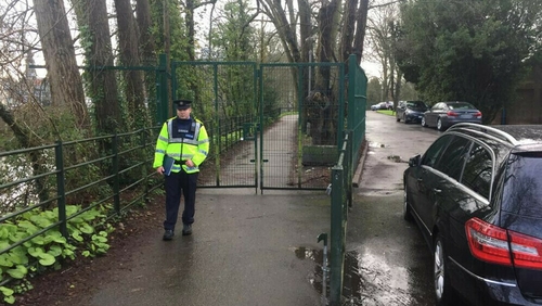 The discovery was made by a passerby at River Lee Walk