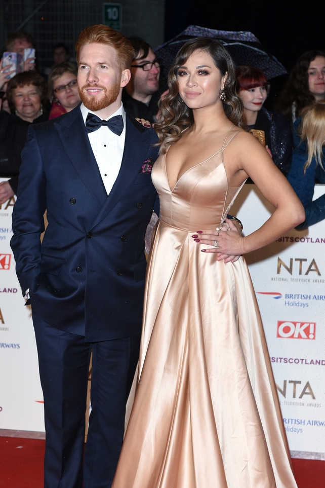 Neil Jones and Katya Jones