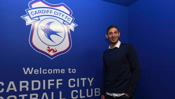 French civil aviation authorities confirmed that Sala 'was on board the plane'