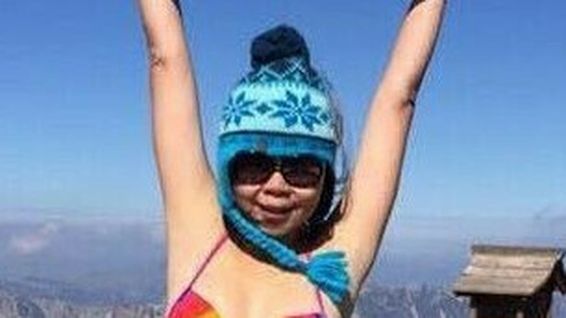 Gigi Wu, a social media star, died after falling into a ravine