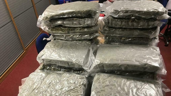 The drugs were found during a search in Drogheda this morning