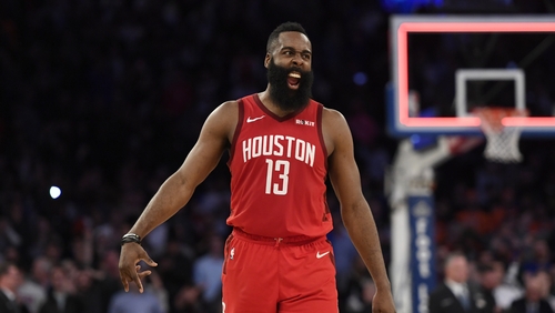 James Harden is an eight-time NBA All-Star
