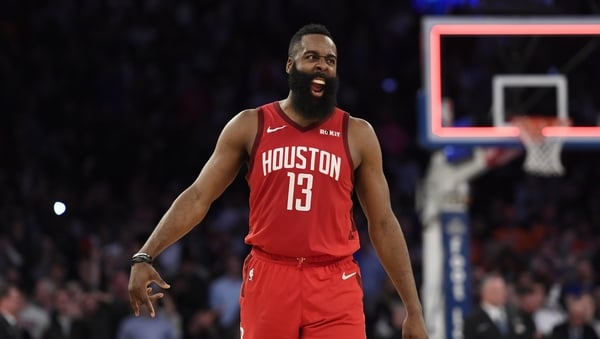 James Harden is an eight-time NBA All-Star