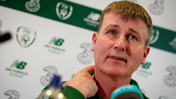Stephen Kenny faced the media at the FAI headquarters on Thursday