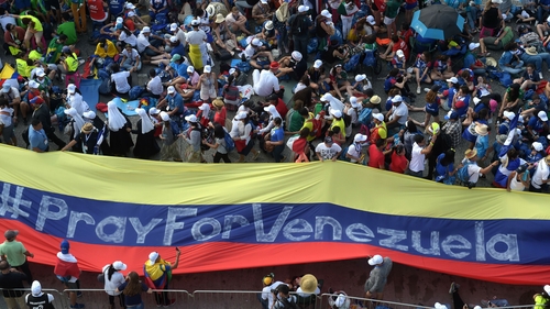 People have been protesting in towns and cities