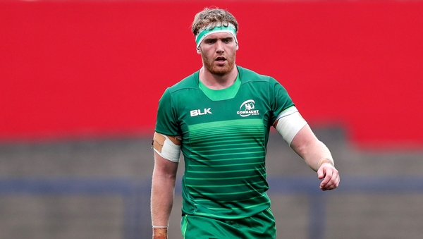 Connacht's Cillian Gallagher makes his first start of the season