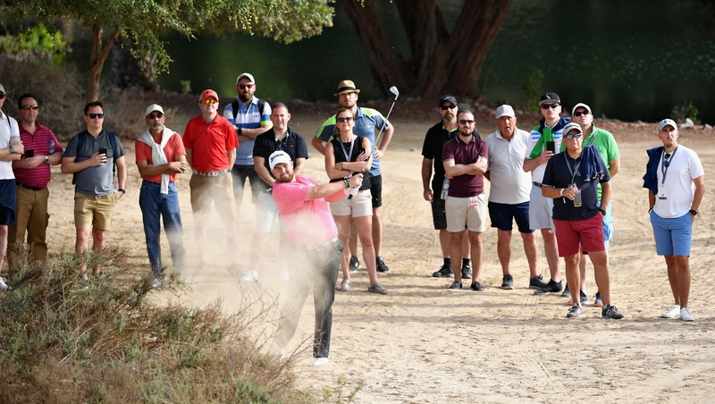 The Offaly man hit six birdies on his way to a round of 67