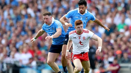 Dublin's two oldest defenders, McMahon and O'Sullivan