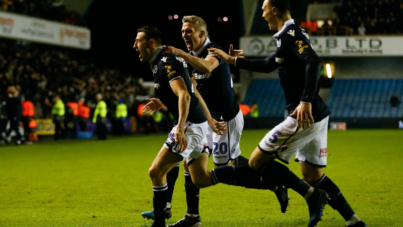 Murray Wallace celebrates scoring