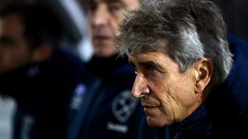 Manuel Pellegrini: "Was I angry at half-time? Yes of course. I was ashamed of them."