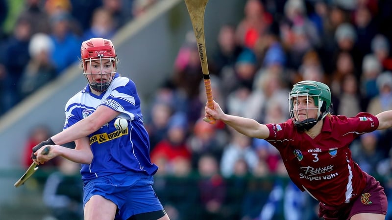 Inniscarra's Niamh McCarthy with Noeleen Lambert of St. Martin's