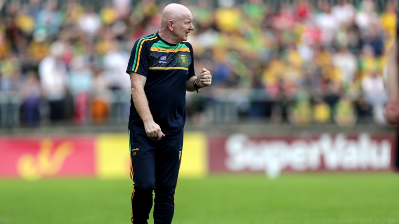 Donegal manager Declan Bonner