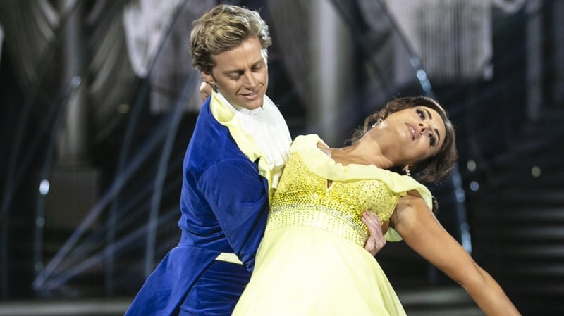 Time to Say Goodbye: Holly Carpenter and her pro dance partner Trent Whiddon bow out from Dancing with the Stars