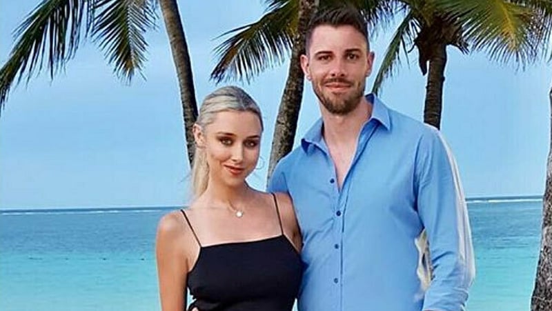 Una Healy and new boyfriend David Breen, image via Una Healy/Instagram