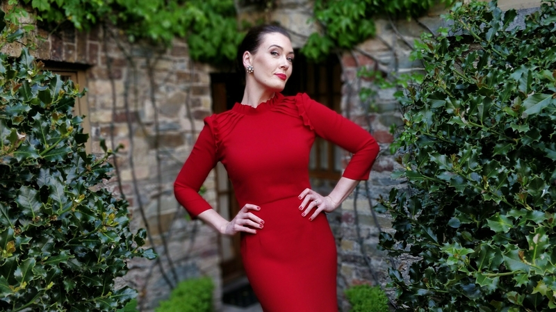 Laura Jayne Halton modeling one of her designs. Photo: Laura Jayne Halton