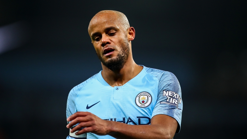 Vincent Kompany is out of contract at Manchester City at the end of the season