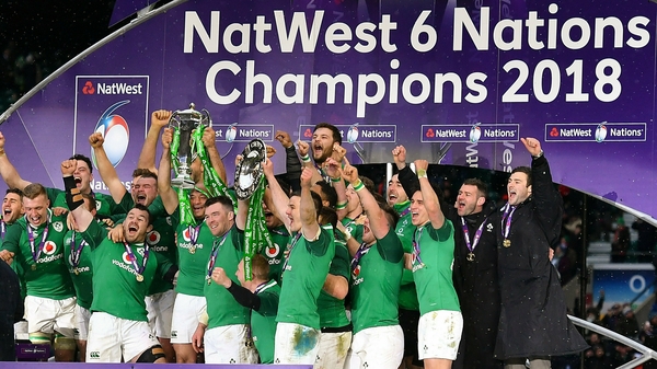 Ireland completed the Grand Slam with victory in Twickenham last year