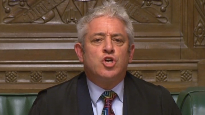 John Bercow keeps unruly MPs in line