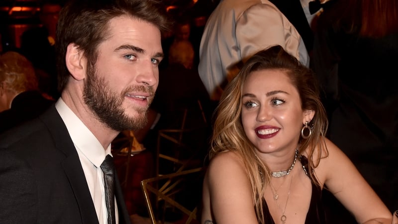 Liam Hemsworth and Miley Cyrus