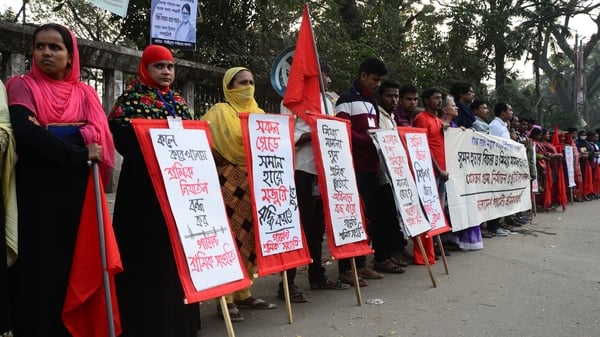 Demonstrations and strikes were held this month in a demand for better pay