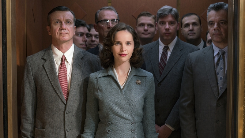 Felicity Jones as Ruth Bader Ginsburg in On the Basis of Sex