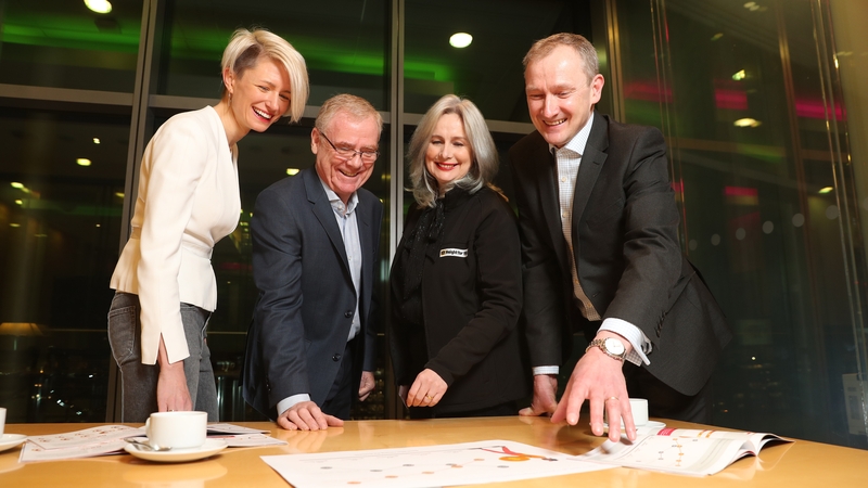 Pictured at PwC's 2019 Irish Family business survey are Liz McCarthy, Dogpatch Labs; Tom Shipsey, Stonehouse Marketing; Frances McArdle, Heigh for Hire and John Dillon, PwC Entrepreneurial & Private Business Practice