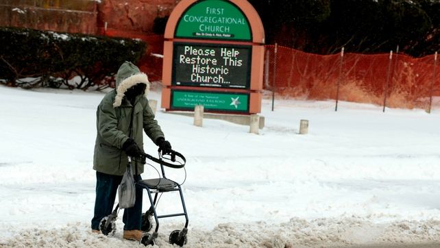 The National Weather Service forecast temperatures between -23 to -40C across the Midwest