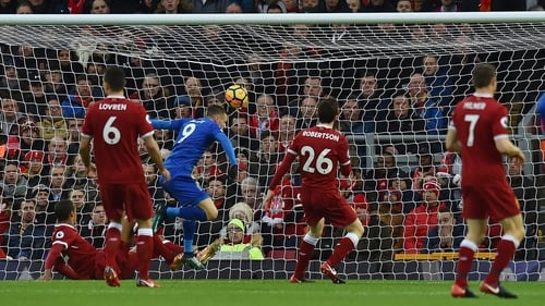 Vardy loves playing against Liverpool