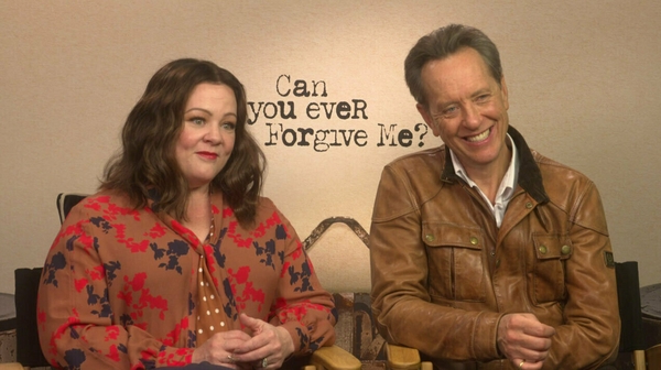 Melissa McCarthy and Richard E Grant