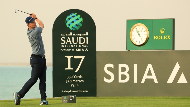 Rose during the pro-am at Royal Greens