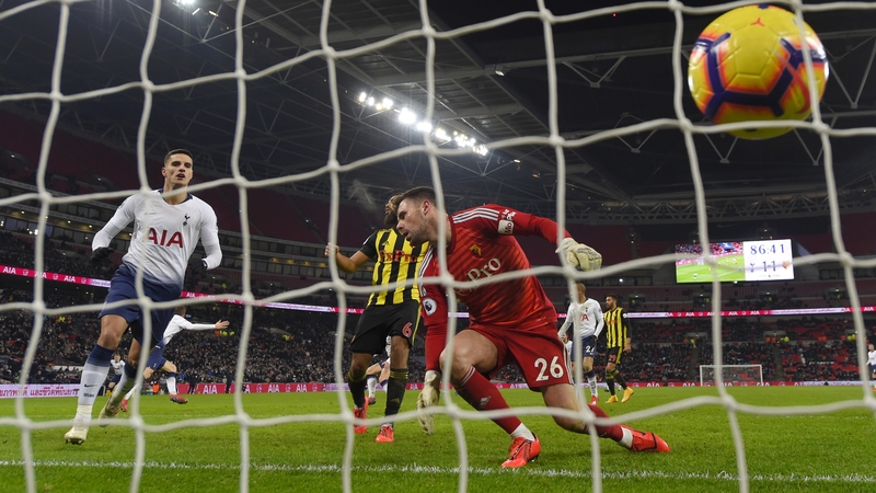 Fernando Llorente scores the winner for Spurs