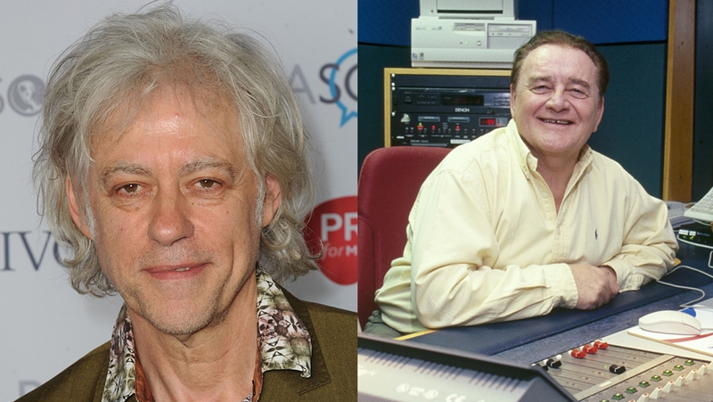 Bob Geldof said Larry Gogan brought "proper rock 'n' roll to the country"