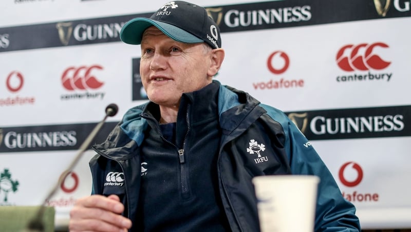 Joe Schmidt: 'I don't think for a minute it will be boring'