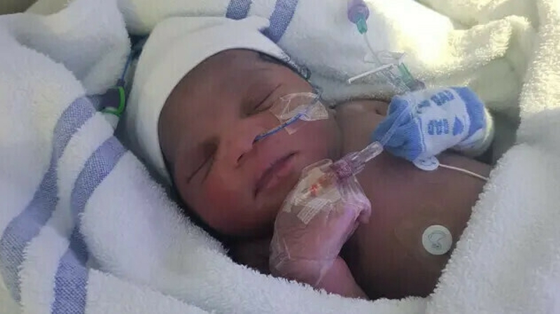 Police say baby Roman was found in a park in Newham