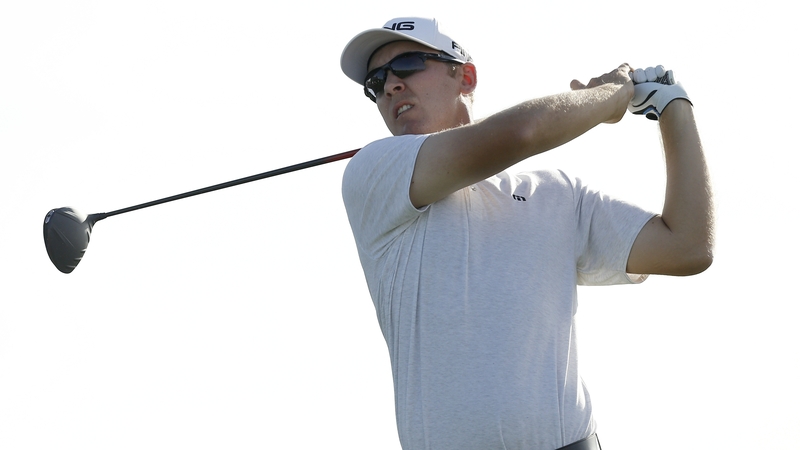 Seamus Power plays his shot from the 13th tee