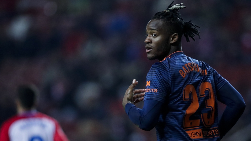 Michy Batshuayi was recently on loan at Valencia
