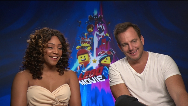 Tiffany Haddish and Will Arnett