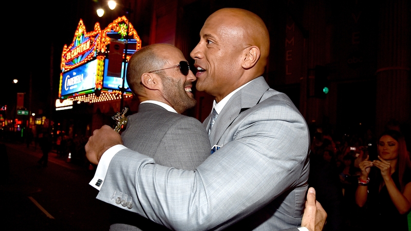 Jason Statham and Dwayne Johnson - Revved up for Fast & Furious: Hobbs & Shaw in cinemas this August