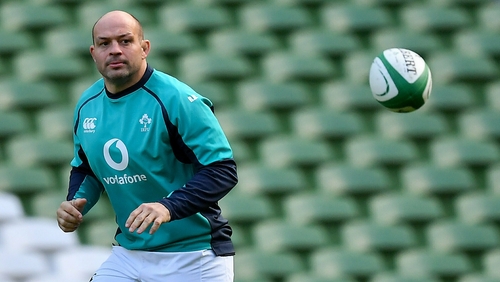 Rory Best on the captains run ahead of Ireland's clash with England