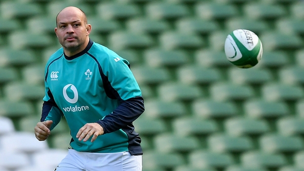 Rory Best on the captains run ahead of Ireland's clash with England