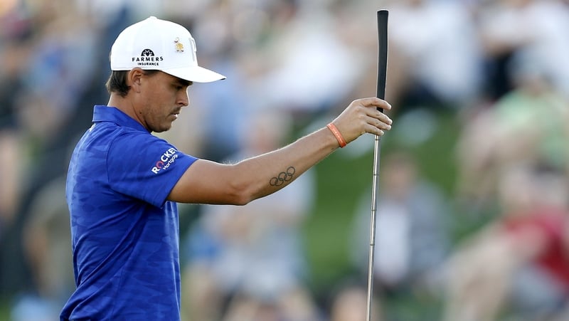 Rickie Fowler is 13-under-par in Arizona