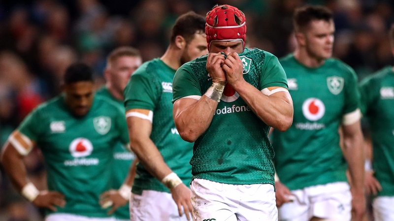 Josh van der Flier made 17 tackles as Ireland fell to defeat on the opening weekend of the 2019 Six Nations