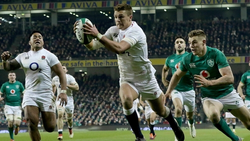 Henry Slade was a thorn in Ireland's side