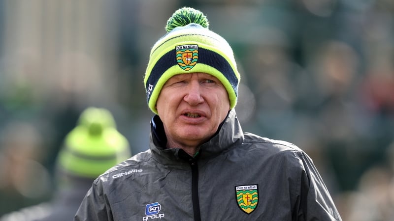 Declan Bonner said he's never had a more difficult week involved with the GAA