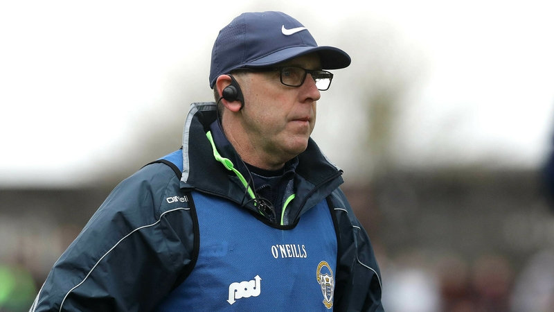 Clare joint-manager Gerry O'Connor at Ennis today.
